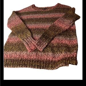 American Eagle Cozy Fall Round Neck Sweater Medium